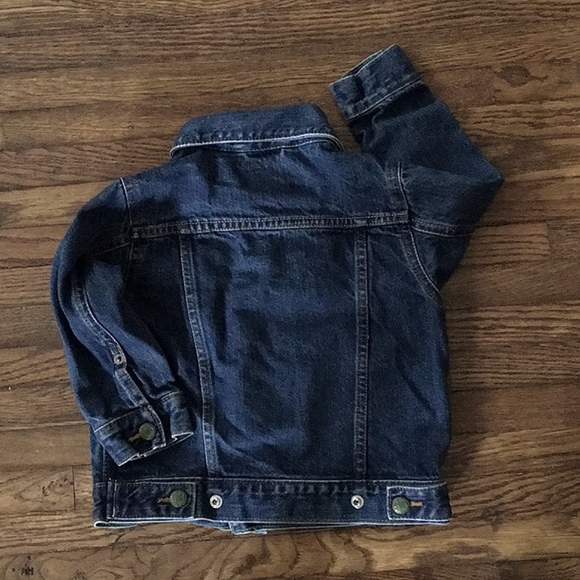 Oshkosh B'Gosh Children's Kids Jean Denim Jacket Unisex 3T EUC - Picture 4 of 4